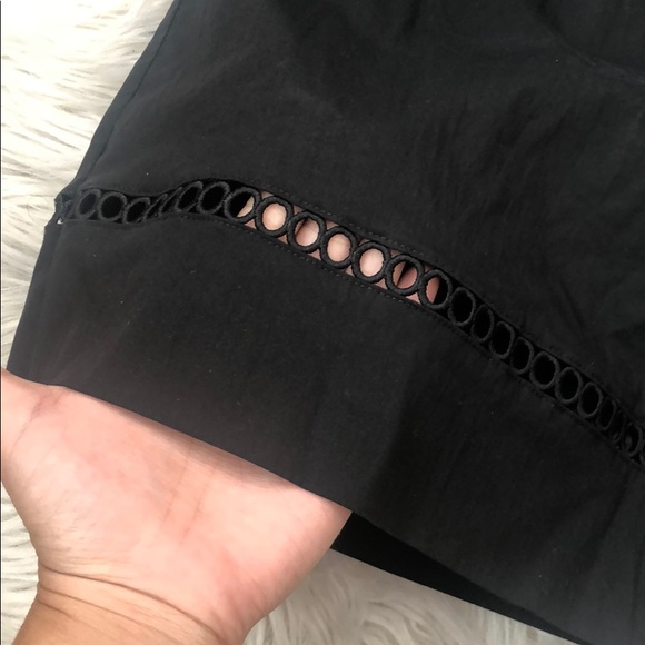 Michael Kors Crochet Eyelet Off the Shoulder Top - Picture 4 of 6